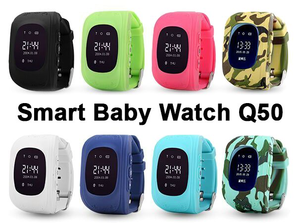 Smart Baby Watch Q50 цвета