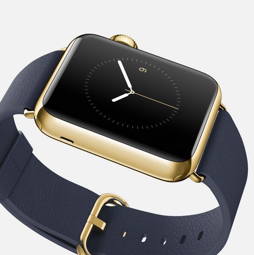 Золотые часы Apple