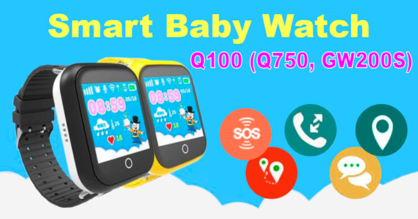 Smart Baby Watch Q100