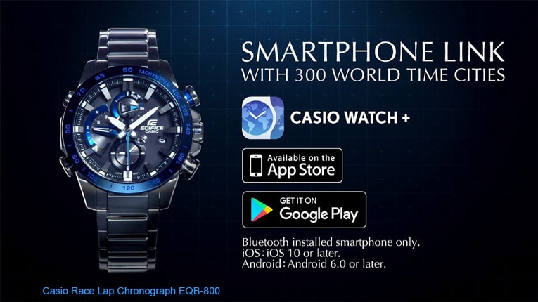 умные часы Casio EQB-800