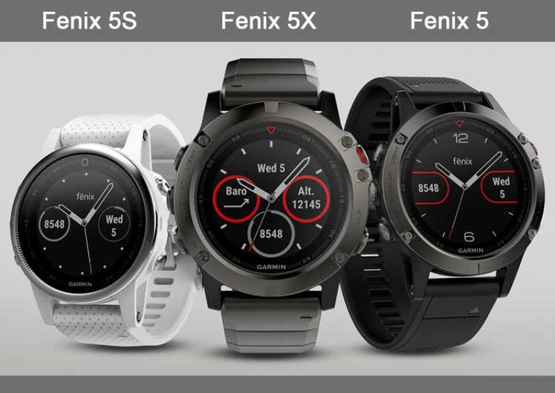 Garmin Fenix 5/5S/5X: обзор, характеристики, функции
