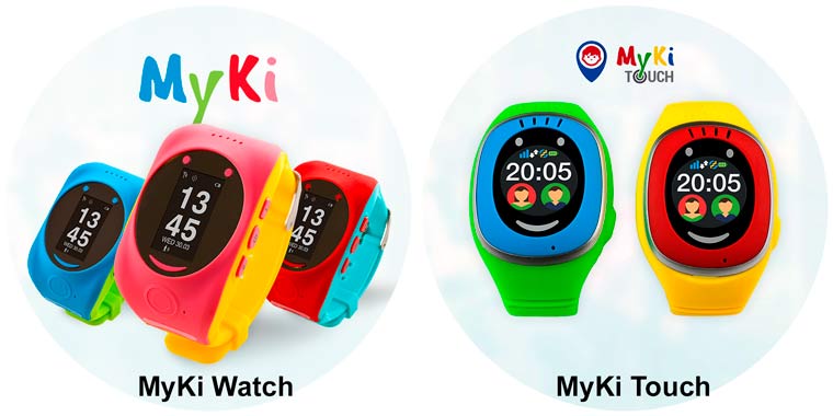 Часы MyKi Watch и MyKi Touch