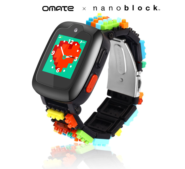 Детские смарт-часы Omate x Nanoblock