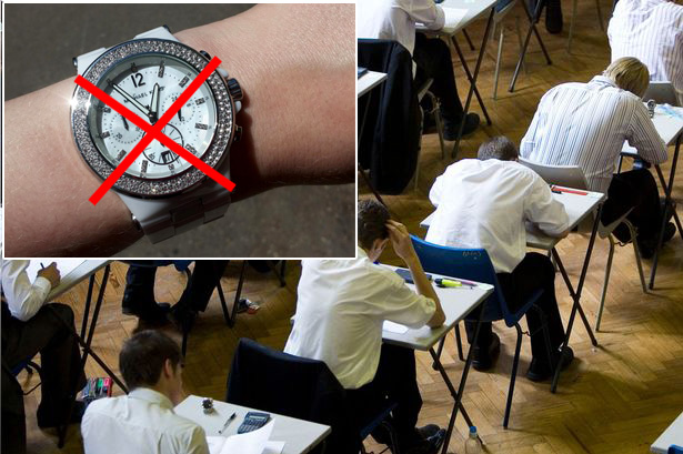 В британских школах на экзаменах запрещены часы