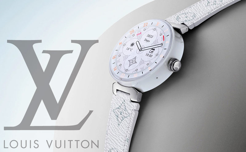 часы Louis Vuitton белые