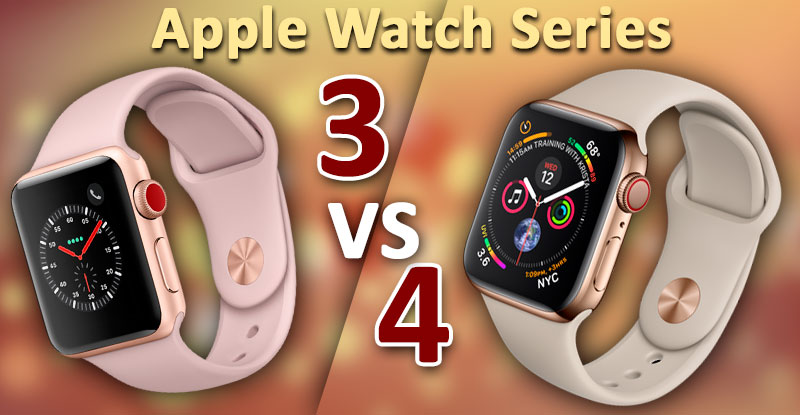 Apple Watch 3 и 4 