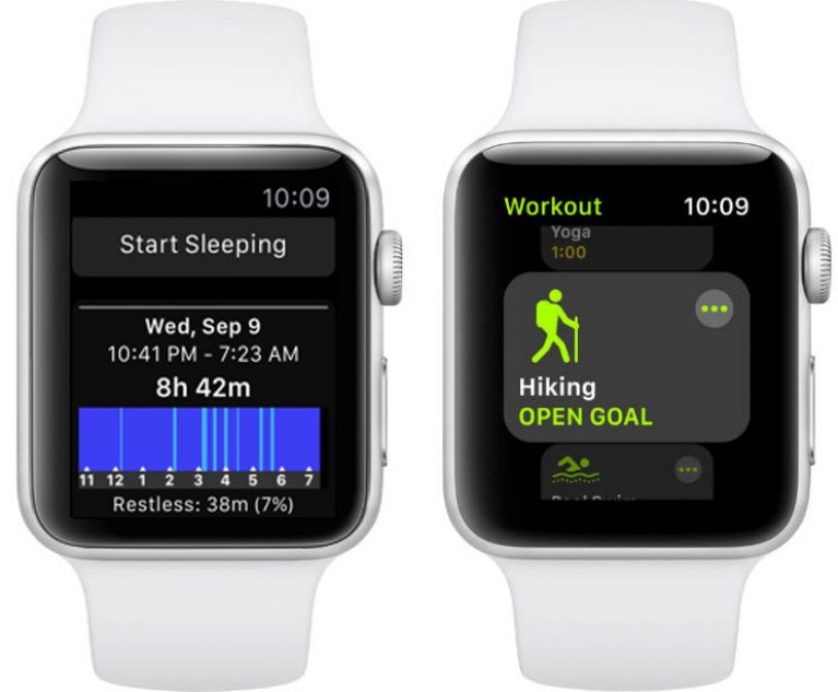 apple watch 5 sleep tracking