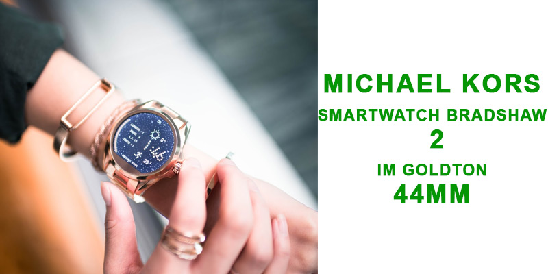 MK Smartwatch Bradshaw 2 im Goldton