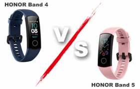 Cравнение Honor Band 5 и Honor Band 4