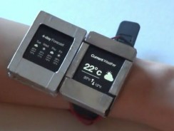 Умные часы Doppio используют два дисплея вместо одного